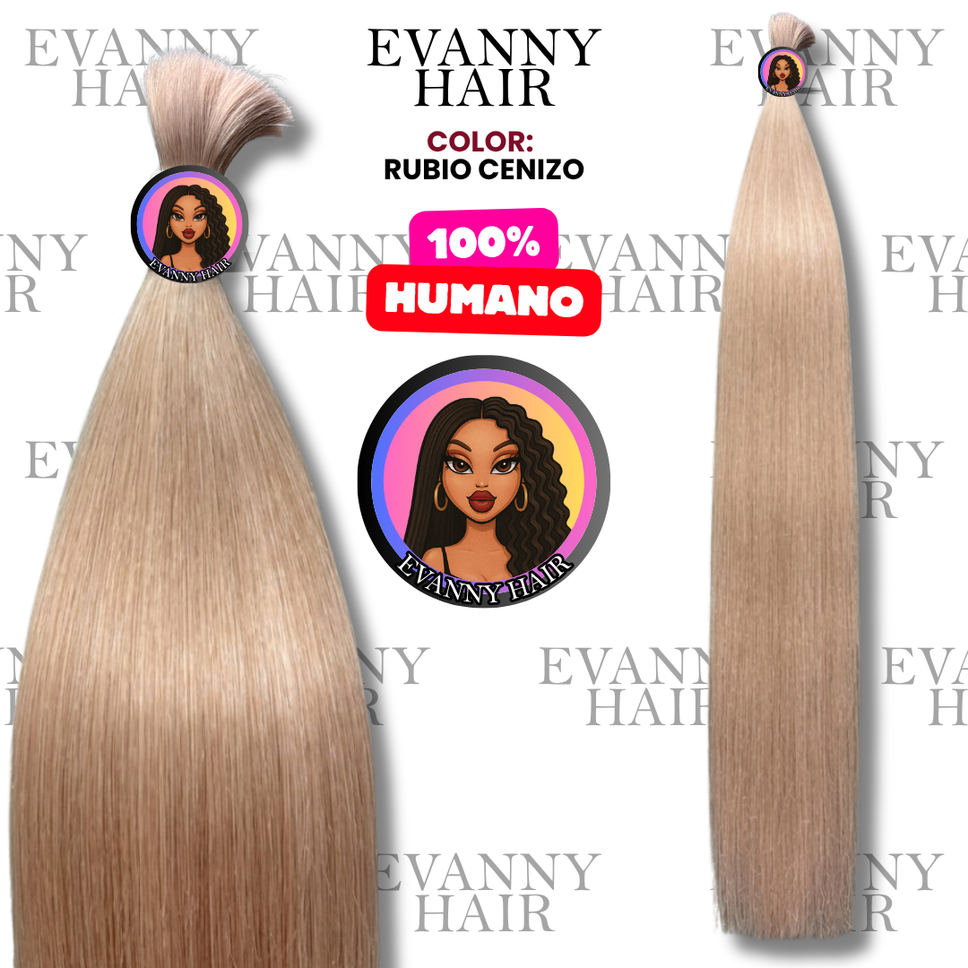 100% HUMAN Hair 100g 24" Ash Blonde